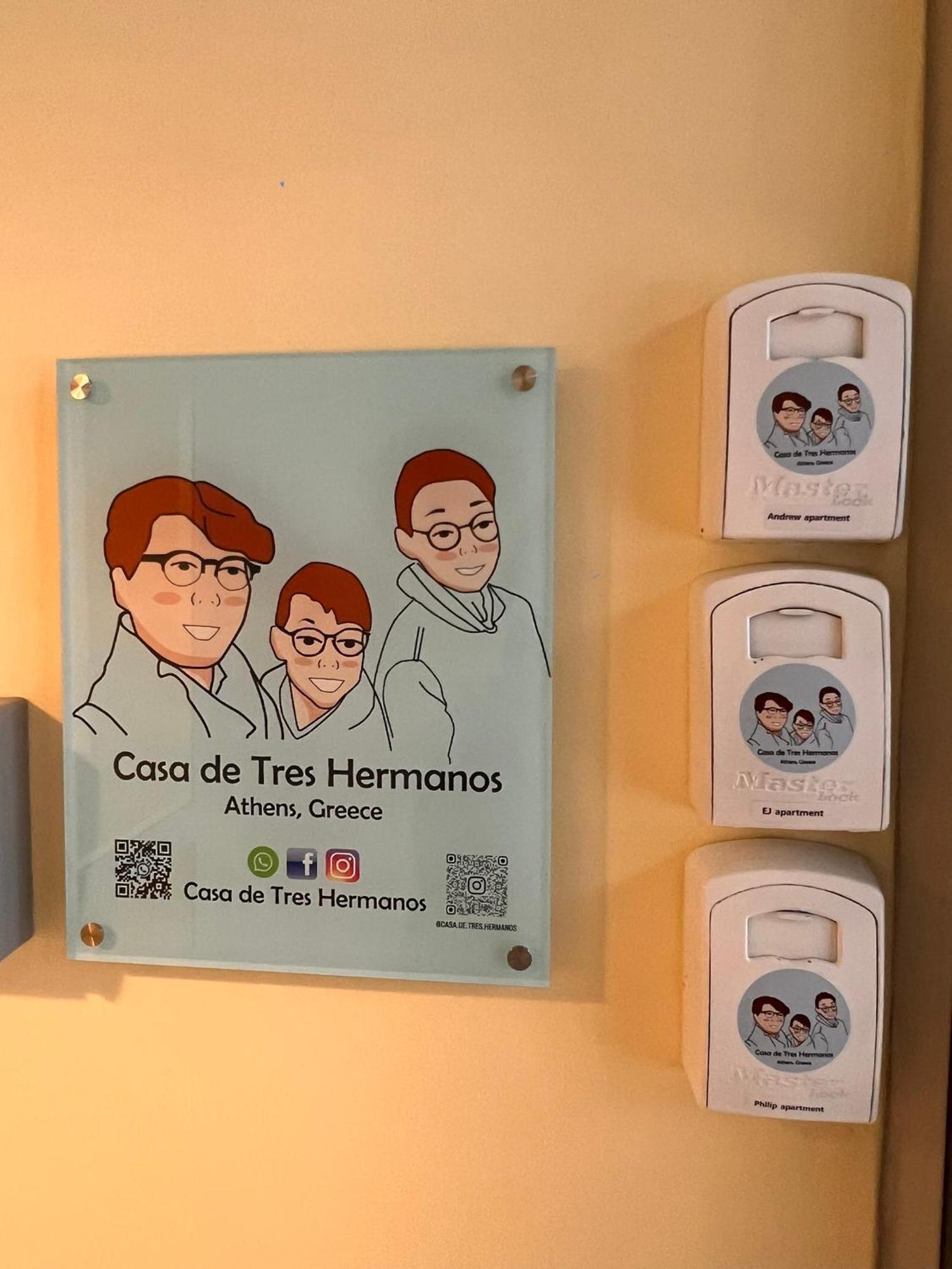 Casa De Tres Hermanos In The Heart Of Athens Luaran gambar